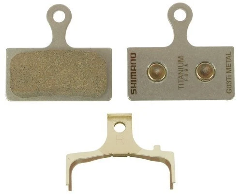 Shimano G03-Ti Pulvermetall Mit Titan-Trägerplatte Ohne Kühlkörper XTR XC-Race Ab 2011 Y-8J798040 1 Shimano G03-Ti Pulvermetall Mit Titan-Trägerplatte Ohne Kühlkörper XTR XC-Race Ab 2011 Y-8J798040