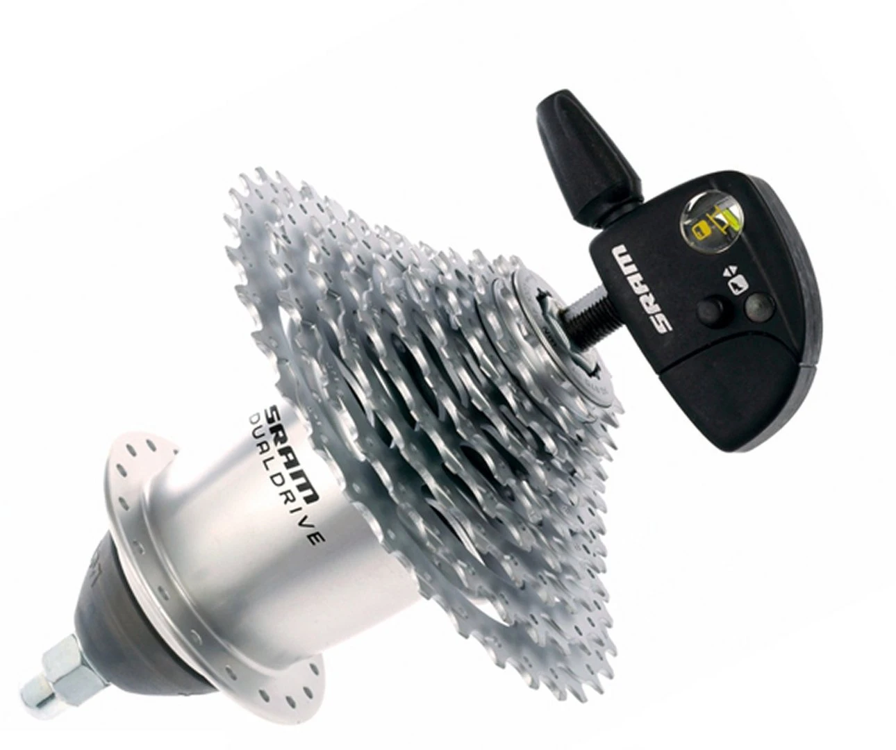 SRAM Corp. Dualdrive 8-fach Komplettset Inkl. Schalthebel Und Schaltwerk Und Zahnkranz 1 SRAM Corp. Dualdrive 8-fach Komplettset Inkl. Schalthebel Und Schaltwerk Und Zahnkranz