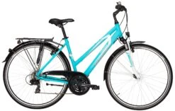 Pegasus Avanti 2018 21-Gang -Shimano Verkäufe Pegasus Avanti 2018 28 Zoll 21 Gang Damen Trapez tuerkis weiss orange 576 70645