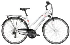 Pegasus Avanti 2018 21-Gang -Shimano Verkäufe Pegasus Avanti 2018 28 Zoll 21 Gang Damen Trapez weiss grau rot 576 70545