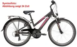 Pegasus Avanti 2021 18-Gang -Shimano Verkäufe Pegasus Avanti 2021 26 Zoll Damen Trapez schwarz matt weiss pink 526 74138 596 74144