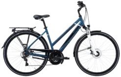 Pegasus Piazza-Disc 2022 21-Gang 5 Pegasus Piazza-Disc 2022 21-Gang -Shimano Verkäufe Pegasus Piazza Disc 2022 21 Gang Kettenschaltung Scheibenbremsen Damen Trapez dark petrol matt white blau weiss 636 83345 83350