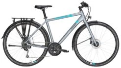 Pegasus Premio Superlite Disc 2018 30-Gang 7 Pegasus Premio Superlite Disc 2018 30-Gang -Shimano Verkäufe Pegasus Premio Superlite Disc 2018 Herren grau tuerkis 586 52550 52555 52560