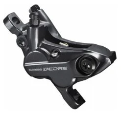 Shimano Deore BR-M6120 Ab 2021 4-Kolben HR Incl. Normalem Bremshebel 8 Shimano Deore BR-M6120 Ab 2021 4-Kolben HR Incl. Normalem Bremshebel -Shimano Verkäufe Shimano Bremssattel Deore BR M6120 2021 4 Kolben schwarz D 03S Resin E BRM6120MPRX 4550170615734