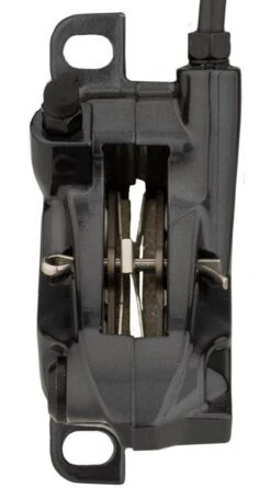 Shimano Deore BR-M6120 Ab 2021 4-Kolben VR Incl. Normalem Bremshebel 10 Shimano Deore BR-M6120 Ab 2021 4-Kolben VR Incl. Normalem Bremshebel -Shimano Verkäufe Shimano Bremssattel Deore BR M6120 2021 4 Kolben schwarz D 03S Resin E BRM6120MPRX 4550170615734b 1