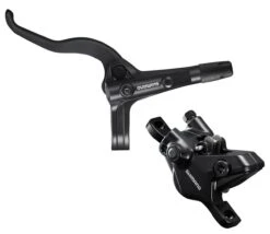 Shimano Alivio BR-MT410 VR Incl. Normalem Bremshebel BL-MT401 2-Finger Schwarz