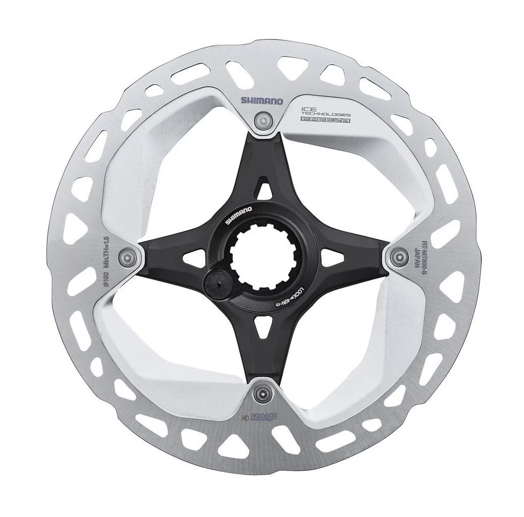 Shimano RT-MT800 Ice-Tech Freeza 160mm Mit Lock-Ring-Befestigung Und Lockring Mit Magnet 1 Shimano RT-MT800 Ice-Tech Freeza 160mm Mit Lock-Ring-Befestigung Und Lockring Mit Magnet