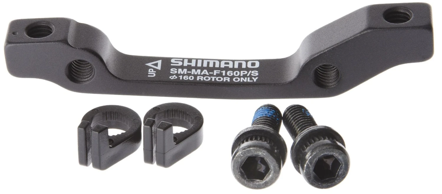 Shimano Adapter VR Postmount Bremse Auf IS-2000 Befestigung Mit 160mm Scheibe SM-MA-F160P/S 1 Shimano Adapter VR Postmount Bremse Auf IS-2000 Befestigung Mit 160mm Scheibe SM-MA-F160P/S